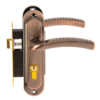 Замок врезной Avers 0827/60, 50 мм, ключ, ключ, цвет медь Замок врезной Avers 0827/60, 50 мм, ключ, ключ, цвет медь