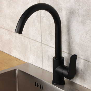 Смеситель для кухни Meal Milardo M01BLJ0M05 высокий излив, черный *1/10 Смеситель для кухни Meal Milardo M01BLJ0M05 высокий излив, черный *1/10