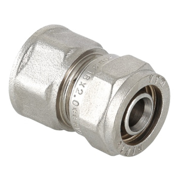 Муфта переходная 16х3/4"(Ø20) цанга/мама VALTEC 302 *10/180