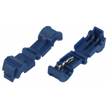 Ответвитель ОВ-2-Т 1,0-2,5 мм2 (5шт) Т-образный синий ЭРА NO-225-50 *1/400