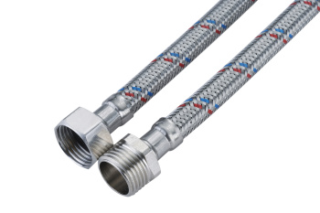 Шланг соединительный 30 см МП стальная гайка CTM CWFHM030 *10/200