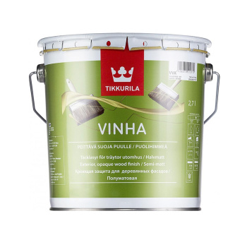 Антисептик для дерева акрилово-алкидный кроющий 2,7 л Tikkurila VINHA VVA *1/120