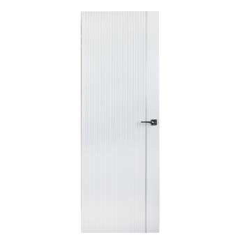 Дверное полотно глухое ПВХ Бронкс белый софт 700 мм Аркада