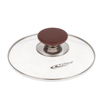 Кастрюля нерж. "Катунь" "Берта" 1,5л d16см термораспред. дно, Стекл. кр., силик.руч. КТ15-K *1/4 Кастрюля нерж. "Катунь" "Берта" 1,5л d16см термораспред. дно, Стекл. кр., силик.руч. КТ15-K *1/4