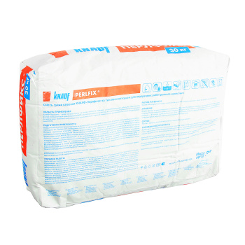 Клей монтажный 30 кг KNAUF Perlfix, гипсовый Клей монтажный 30 кг KNAUF Perlfix, гипсовый
