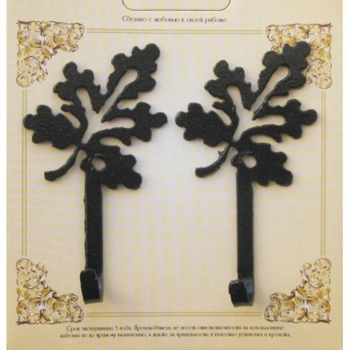 Крючки-сплит №38н черный (комплект 2 шт.) Усть-Люга *6/60