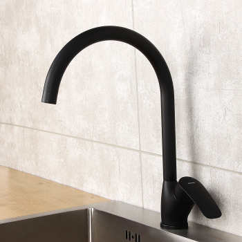 Смеситель для кухни Milardo Rora черный матовый, высокий излив RORBL0JM05 *1/10 Смеситель для кухни Milardo Rora черный матовый, высокий излив RORBL0JM05 *1/10