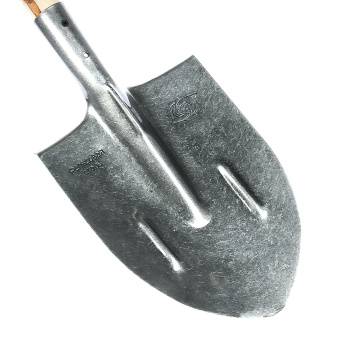 Лопата штыковая из рельс стали, 210*295, с черенком *5