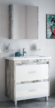 Тумба /Corozo/ "Ровена 80 Z2" антик (выписывать раковину COMO 80/GRAND 80/STRIM 80 (Cersanit)   *1/3 Тумба /Corozo/ "Ровена 80 Z2" антик (выписывать раковину COMO 80/GRAND 80/STRIM 80 (Cersanit)   *1/3