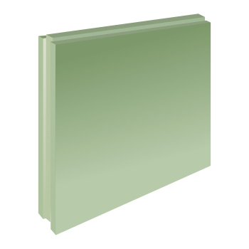 Плита гипсовая 667х500х80 мм пазогребневая Ергач, полнотелая, влагостойкая Плита гипсовая 667х500х80 мм пазогребневая Ергач, полнотелая, влагостойкая