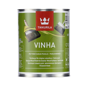 Антисептик для дерева кроющий 0,9 л Tikkurila VINHA VVA *1