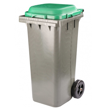 Контейнер д/мусора пластм. 120л 970х580х480мм на Колесах, откидн. Крышка Зеленая М4603 (Окт.) *1 Контейнер д/мусора пластм. 120л 970х580х480мм на Колесах, откидн. Крышка Зеленая М4603 (Окт.) *1
