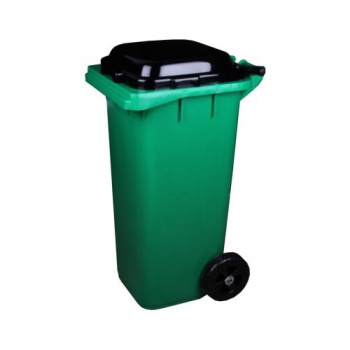 Контейнер д/мусора пластм. 120л 970х580х480мм на Колесах, откидн. Крышка Зеленая М4603 (Окт.) *1 Контейнер д/мусора пластм. 120л 970х580х480мм на Колесах, откидн. Крышка Зеленая М4603 (Окт.) *1