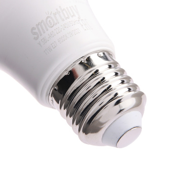 Лампа светодиодная Smartbuy Е27, груша A60, 11 Вт, 880 Лм, 6000 К, холодный белый