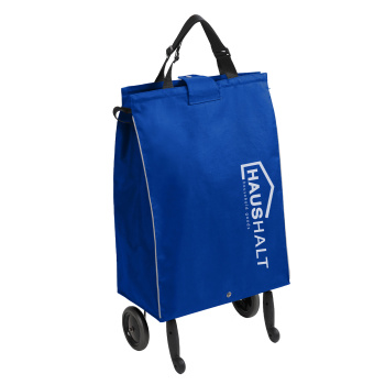 Сумка-тележка на колёсах хозяйственная 34л, цвета: "микс" СХ3 "Haushalt" ("Ника") *1