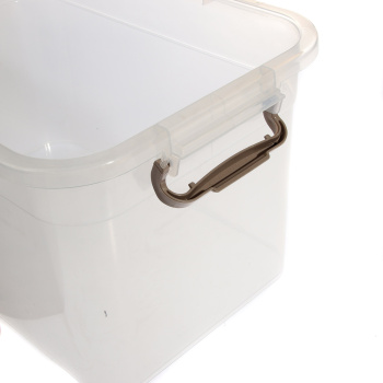 Контейнер д/хранения пластм.10л 355х235х190мм арт.810 ("Полимербыт") *1/6