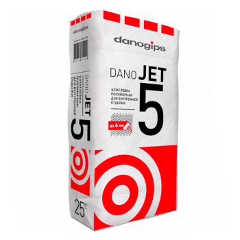 Шпаклевка полимерная Danogips, выравнивающая, 25 кг