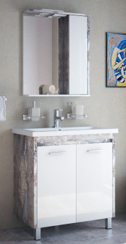 Тумба /Corozo/ "Модена 80" антик (выписывать раковину COMO 80/GRAND 80/STRIM 80 (Cersanit)  *1/3 Тумба /Corozo/ "Модена 80" антик (выписывать раковину COMO 80/GRAND 80/STRIM 80 (Cersanit)  *1/3