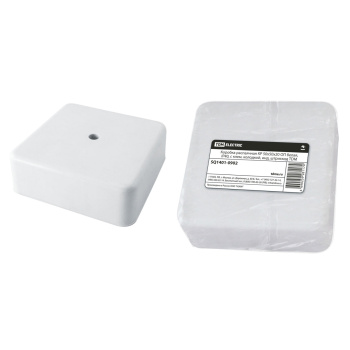 Коробка распаячная ОП 50х50х20мм IP40 белая, клем.колодка TDM SQ1401-0902 *1/10/192
