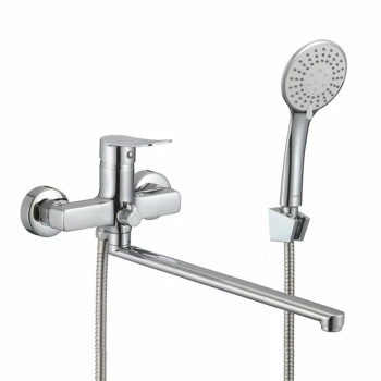 Смеситель для ванны с длинным изливом Milardo Demi, хром глянцевый DEMSB00M10 *1 Смеситель для ванны с длинным изливом Milardo Demi, хром глянцевый DEMSB00M10 *1