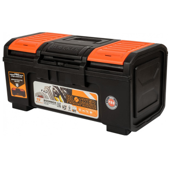 Ящик д/инструмента пластм. "Blocker Boombox 19" черный/оранжевый BR3941ЧРОР *1/6 Ящик д/инструмента пластм. "Blocker Boombox 19" черный/оранжевый BR3941ЧРОР *1/6
